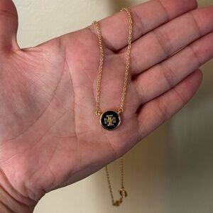 Tory Burch Kira Enamel Pendant Necklace